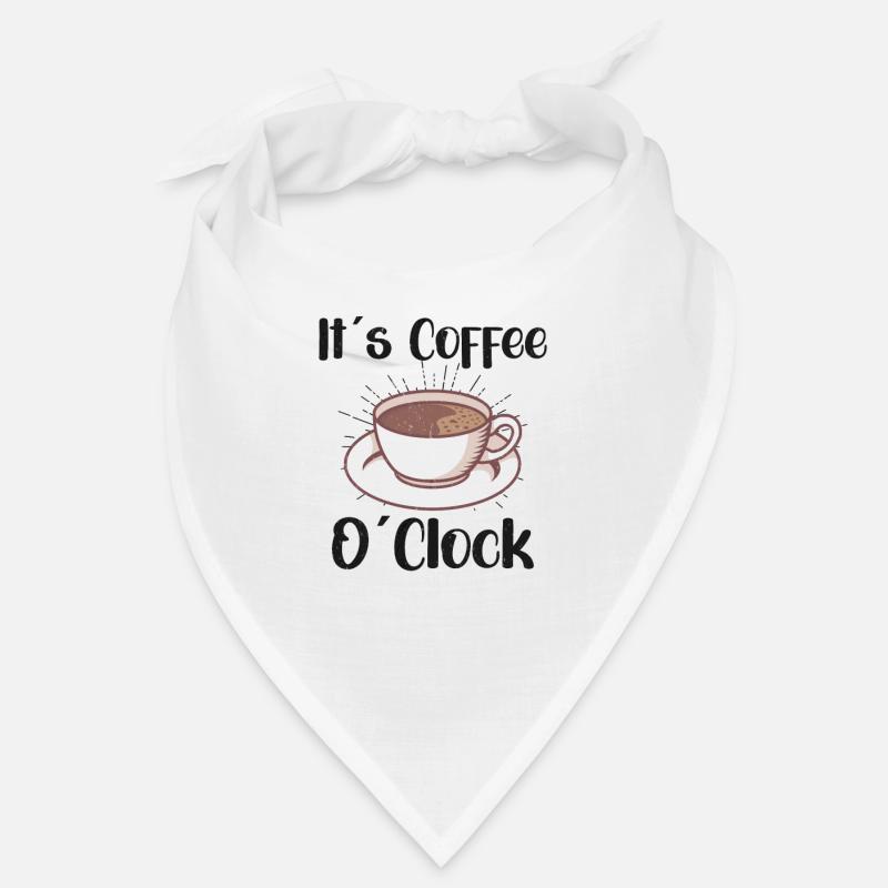 Coffee Lover Caffeine Molecule Java Latte Espresso Bandana