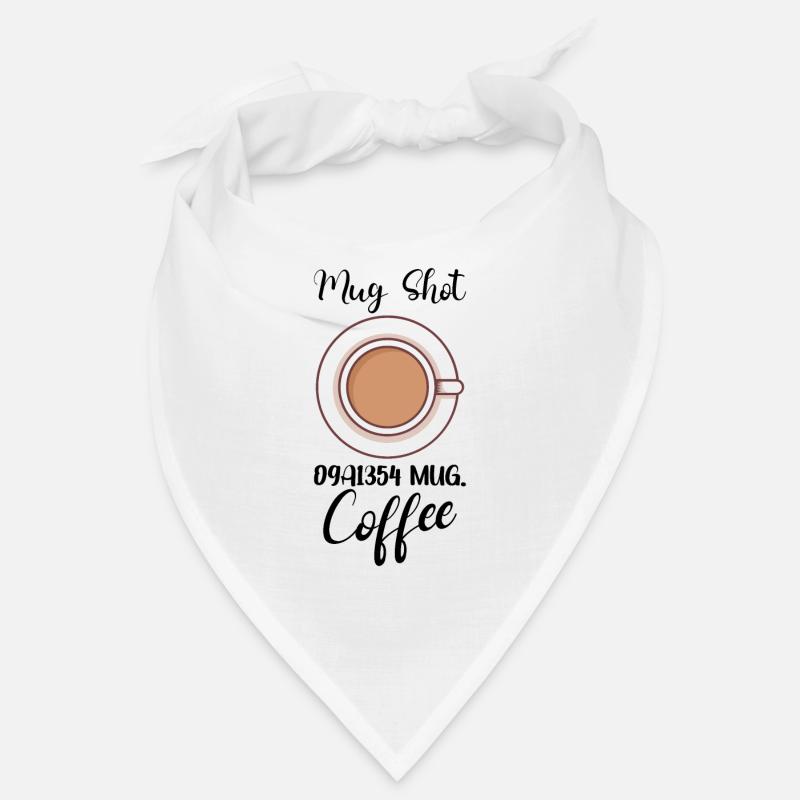 Coffee Lover Caffeine Molecule Java Latte Espresso Bandana