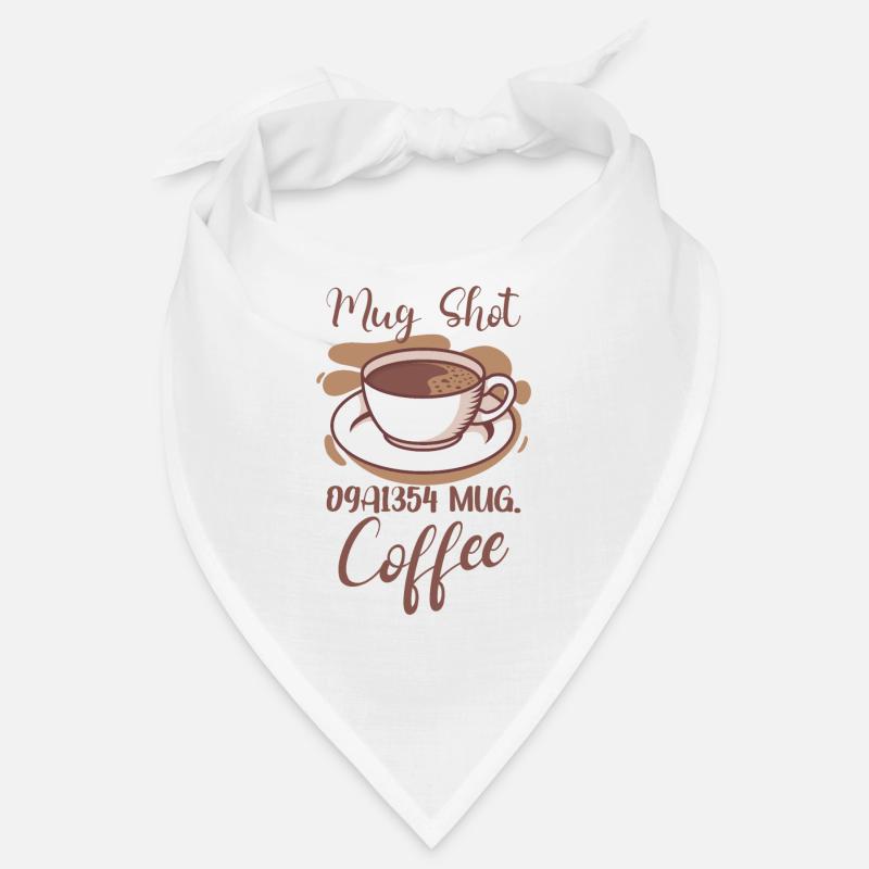 Coffee Lover Caffeine Molecule Java Latte Espresso Bandana