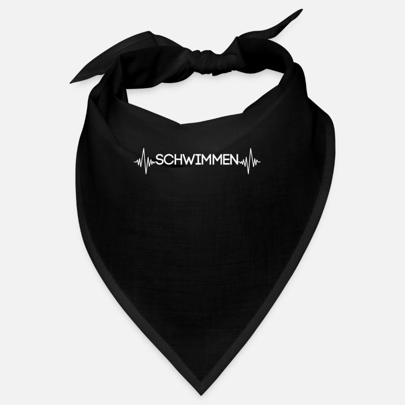 Schwimmen Herzschlag Bandana