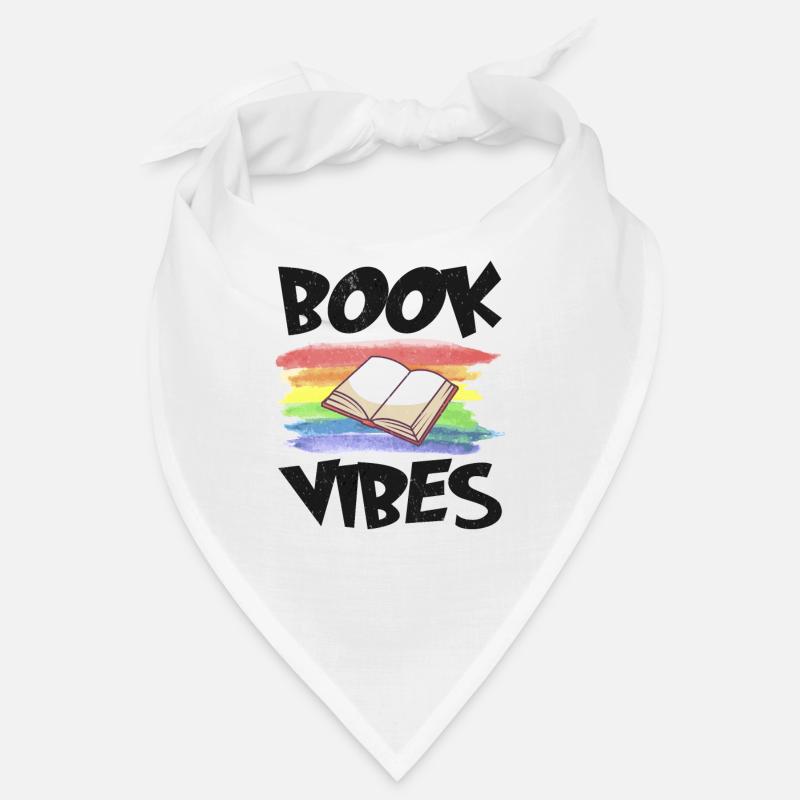 Book Reader Reading Literature Bookworm Gift Idea Bandana