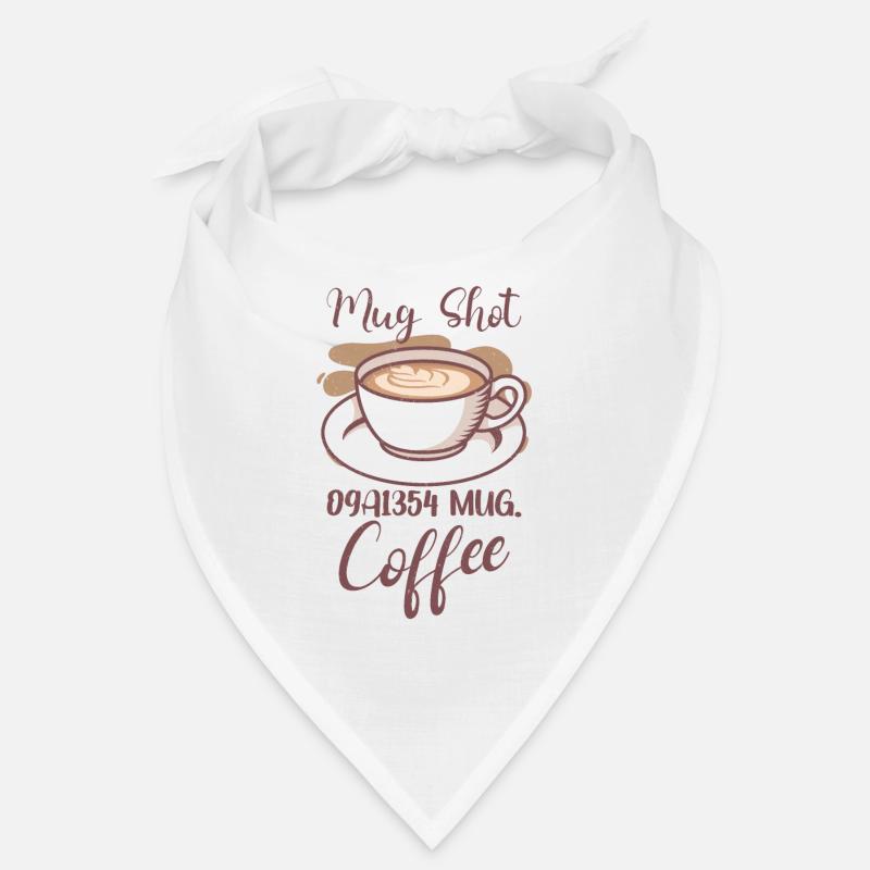 Coffee Lover Caffeine Molecule Java Latte Espresso Bandana