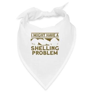seashells shell collector shell collecting Gift - Bandana - Weiß - Vorne