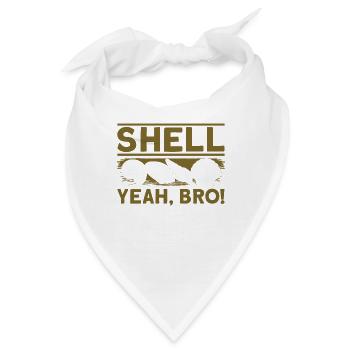 seashells shell collector shell collecting Gift - Bandana - Weiß - Vorne