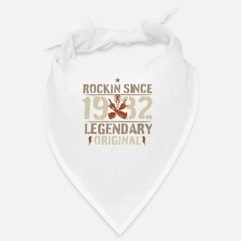 1932 90 Jahre Rock and Roll Geburtstag Geschenk Bandana
