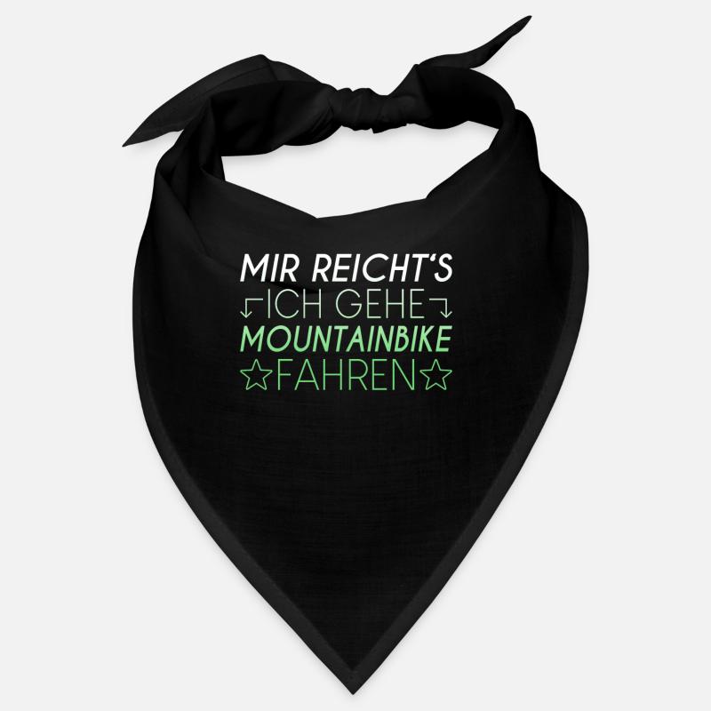 Mountainbike Spruch Bandana