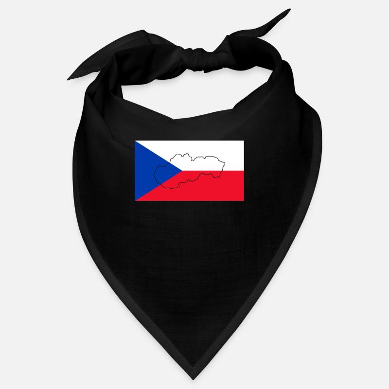 Czech Republic Flag Bandana