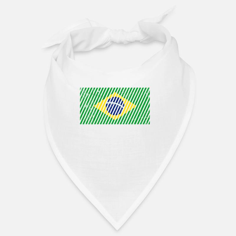 Drapeau du Brésil Bandana