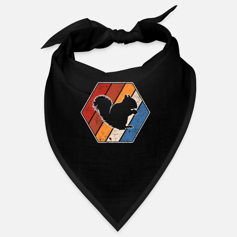 Eichhörnchen Retro Bandana