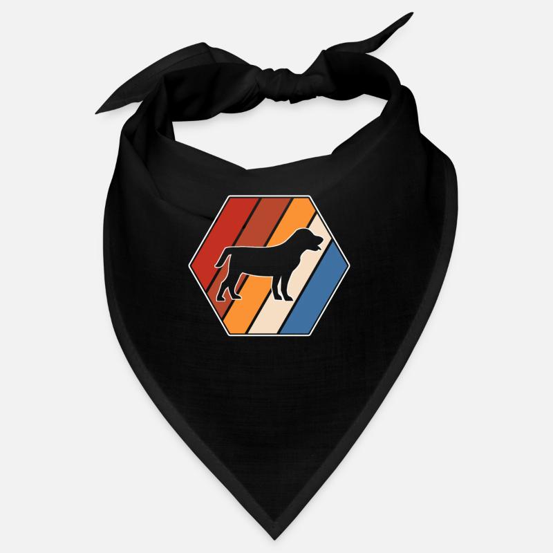 Chien Rétro Bandana