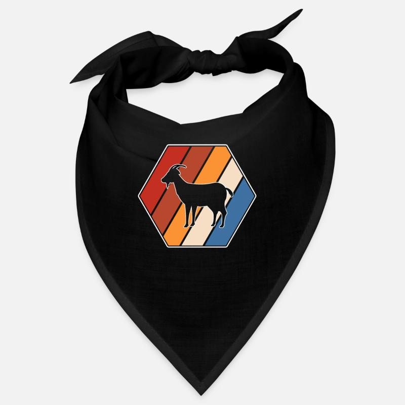 Chèvre Rétro Bandana