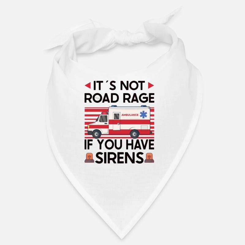 Paramedic First Responder Ambulance Driver Bandana