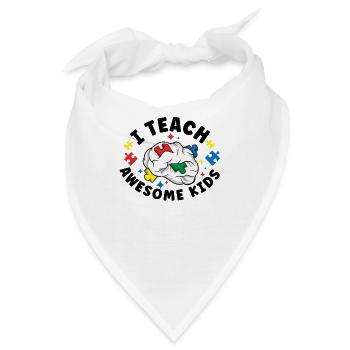 Sonderschullehrer Sped Teacher Inclusion - Bandana - Weiß - Vorne