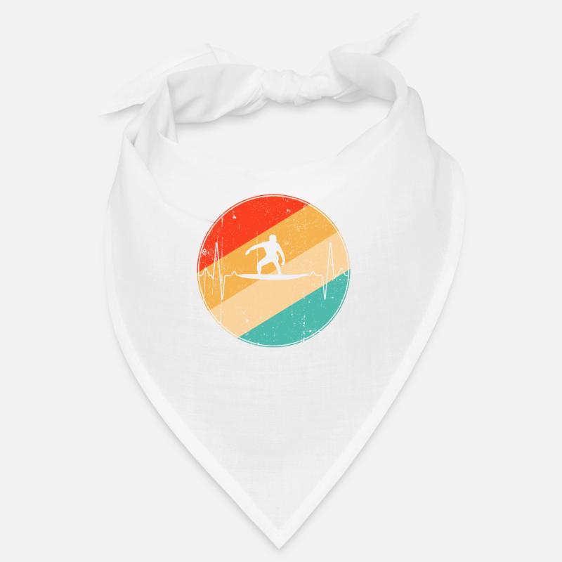 surfen retro herzschlag Bandana