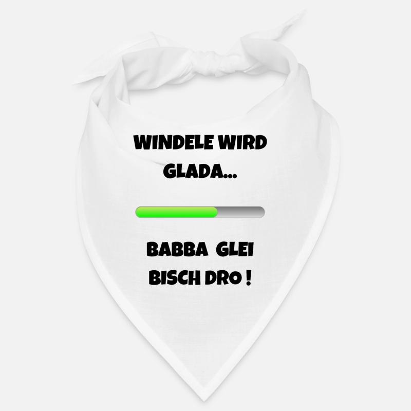 Windele wird geladen Schwäbisch Eltern Papa Bandana