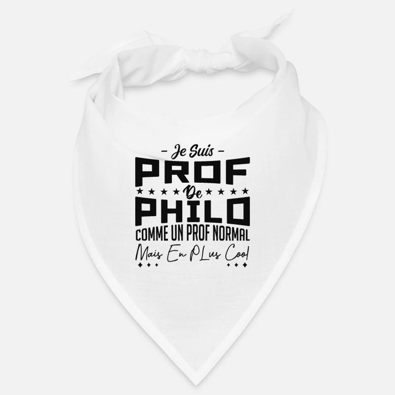 Je Suis Prof De Philo Bandana