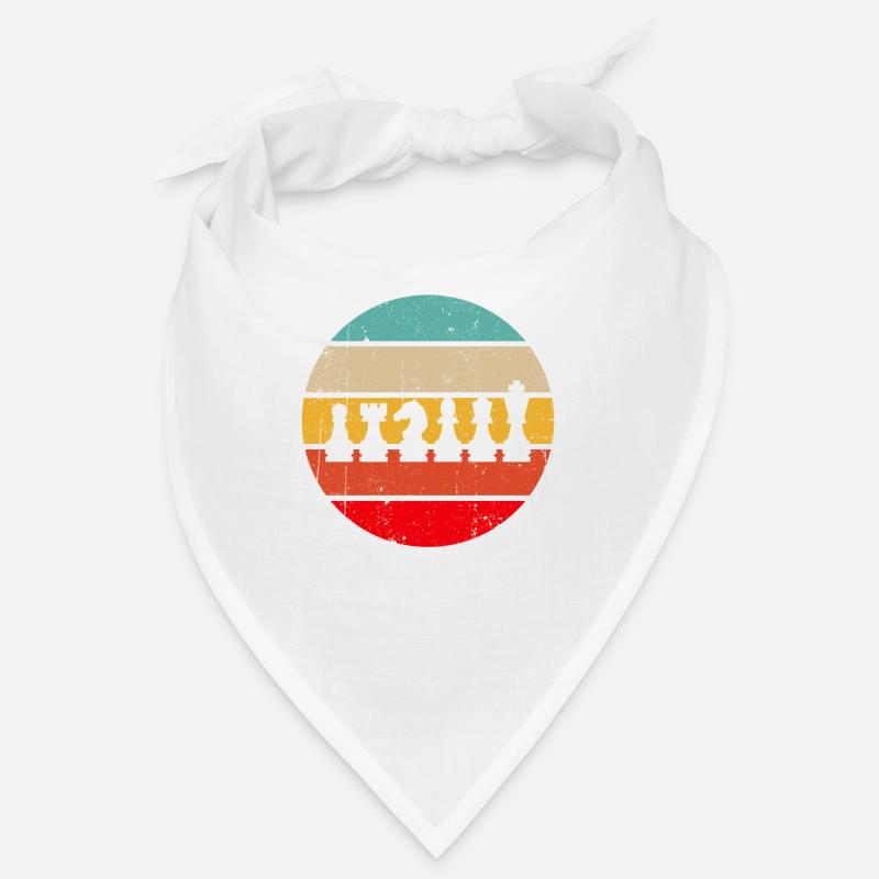 Échecs rétro Bandana