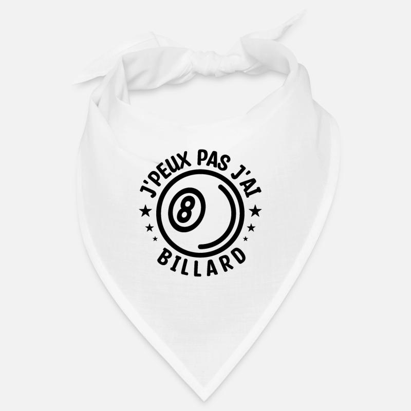 j'peux pas j'ai billard Bandana