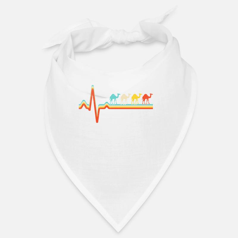 kamel retro herzschlag Bandana