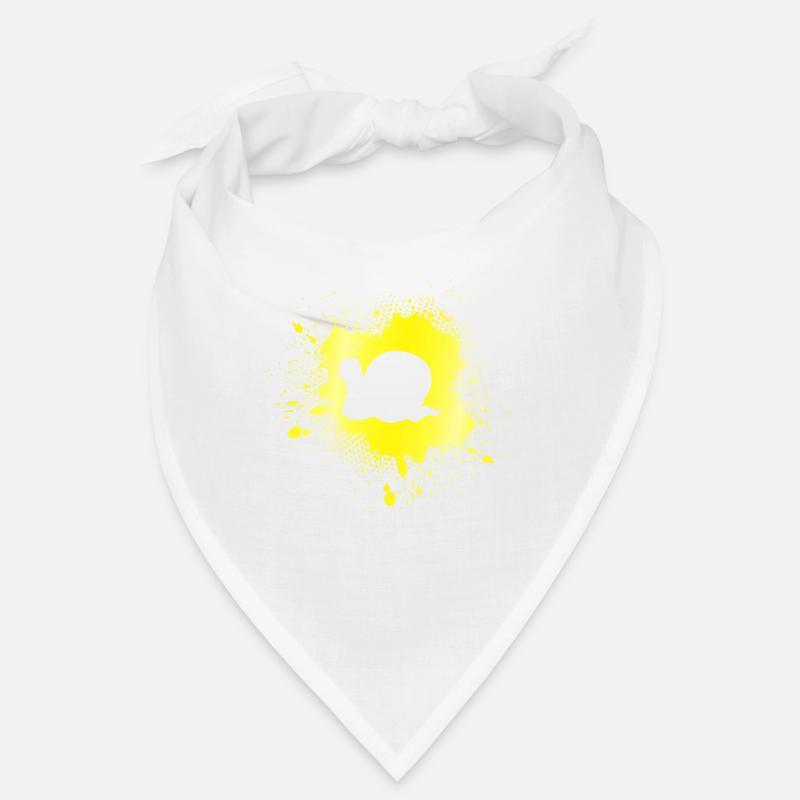 Escargot - Bandana - blanc