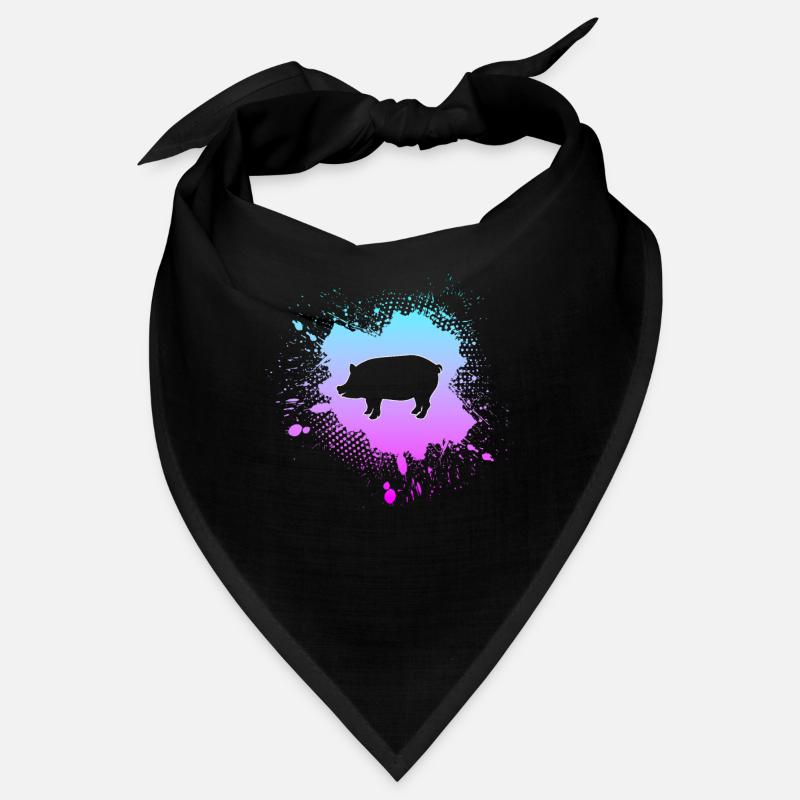 Schwein Bandana