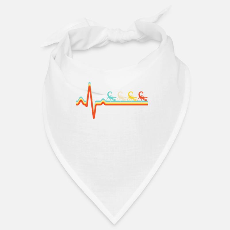 Scorpion Retro Heartbeat Bandana