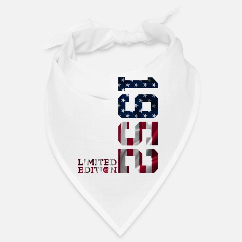 ÉDITION LIMITÉE 1952 USA 74E ANNIVERSAIRE Bandana