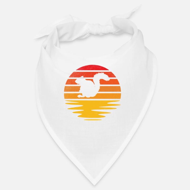 Eichhörnchen Retro Bandana