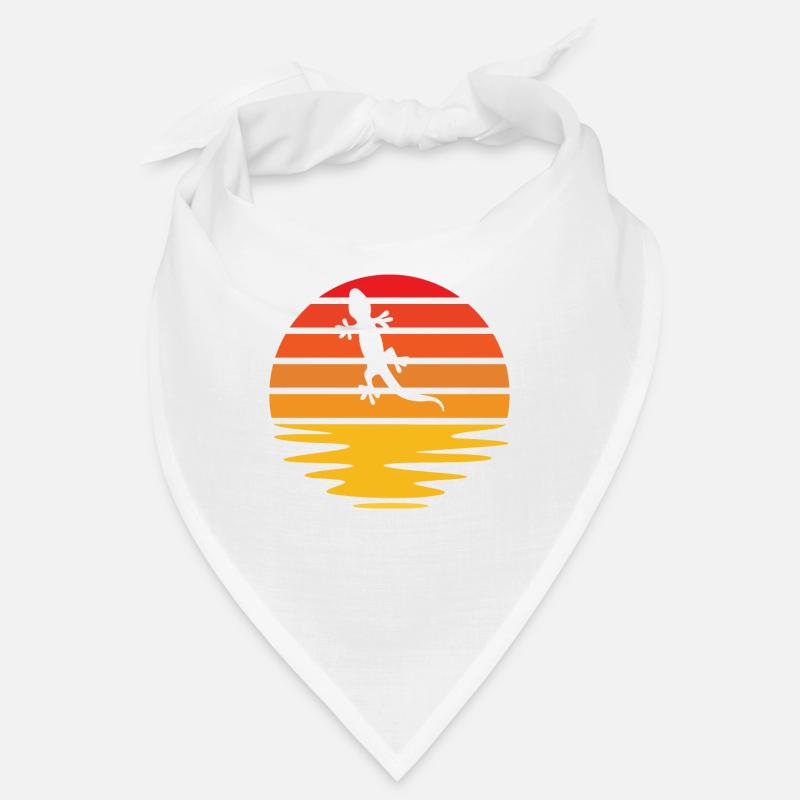 Eidechse Retro Bandana