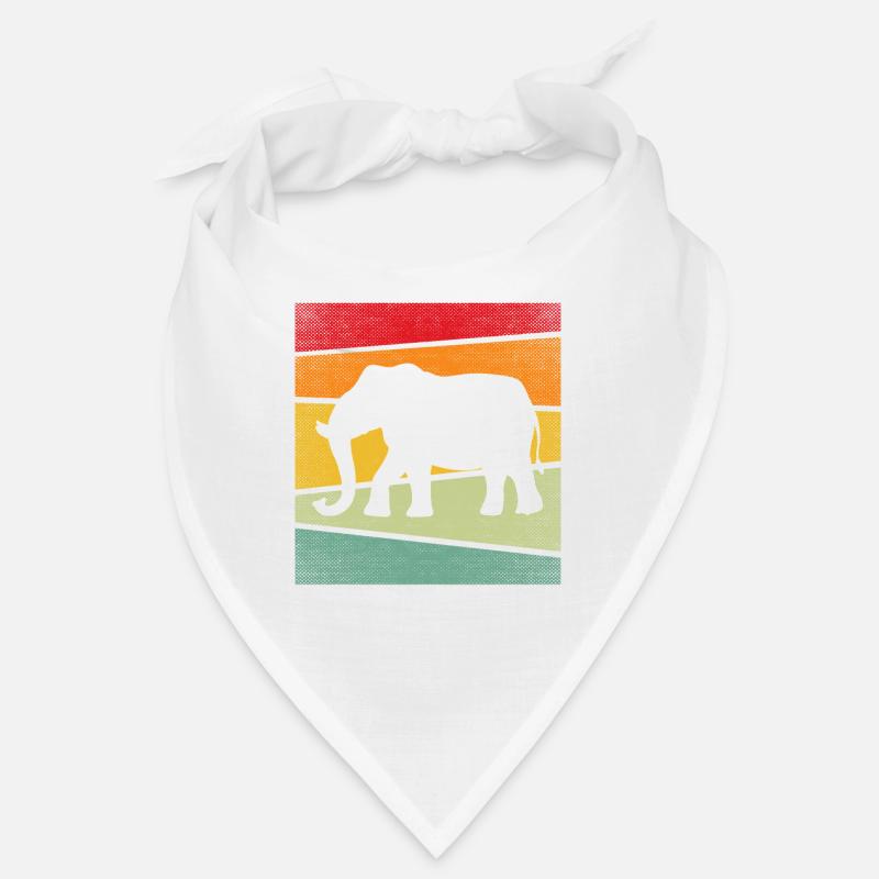 Elefant Retro Bandana