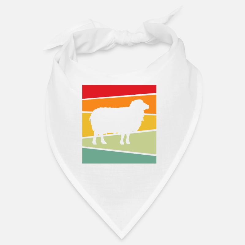 Schaf Retro Bandana