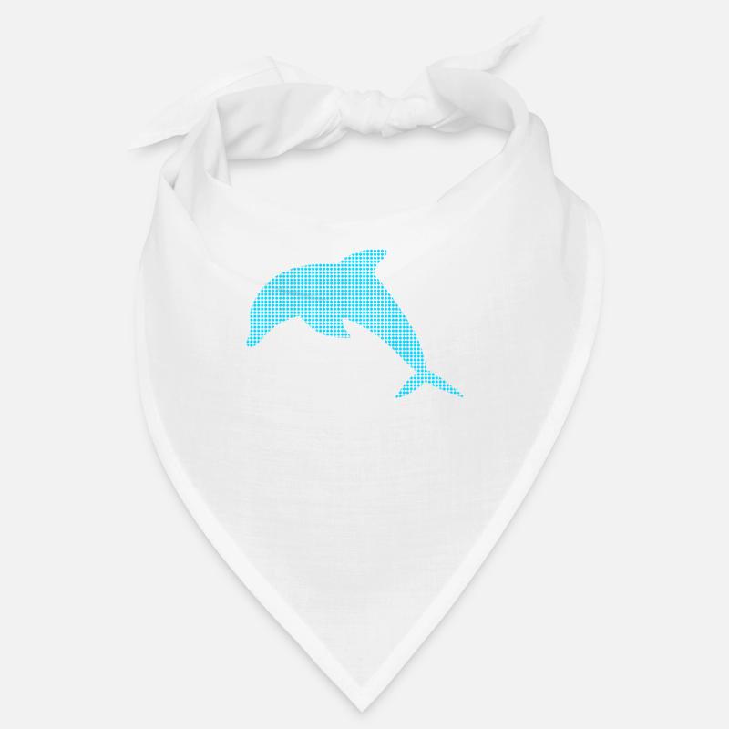 Delfin - Bandana - Weiß