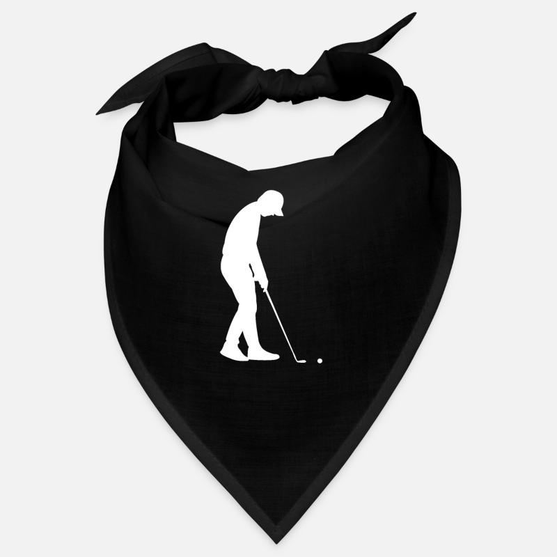 Golf Silhouette Bandana