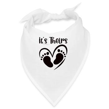 Surrogate Surrogacy Gestational Surrogate Mom - Bandana - Weiß - Vorne