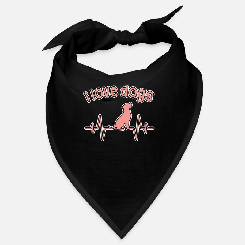 J’aime les chiens Bandana