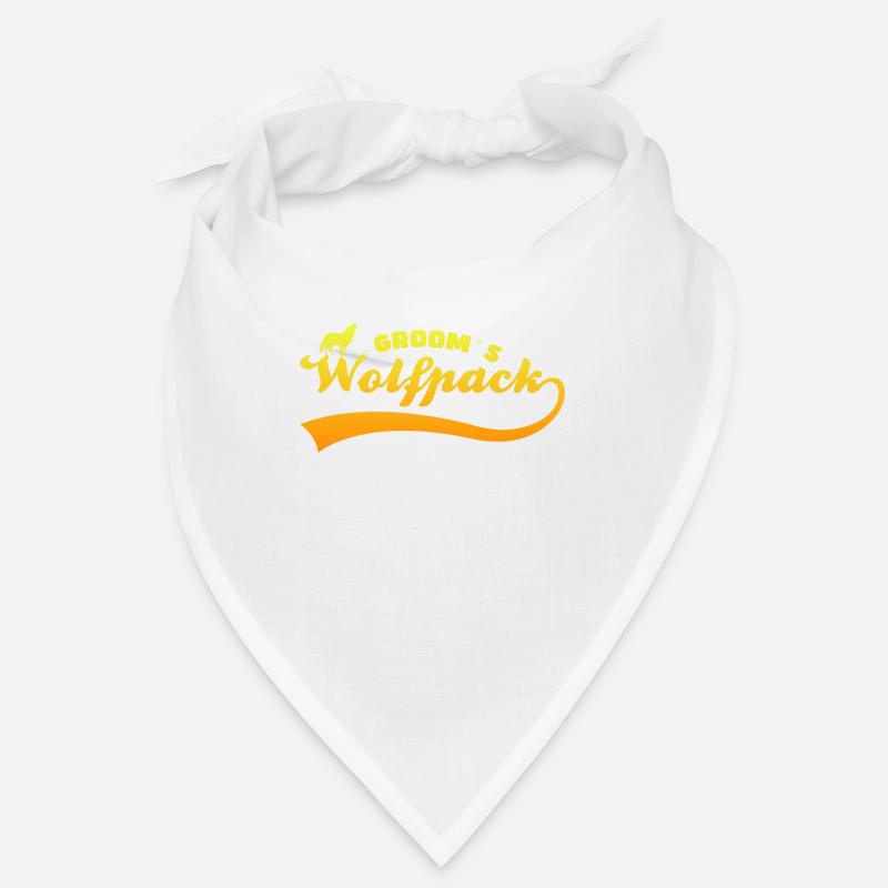Groom's Wolf Pack Bandana