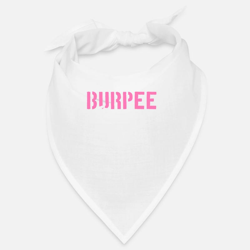 Burpee Queen - Bandana - blanc