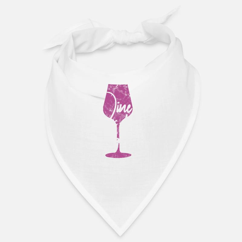 Wein ist eine gute Idee Spruch Bandana