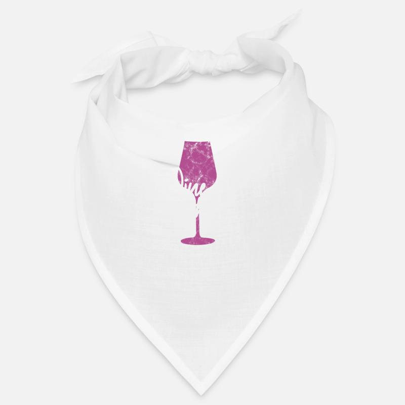 Wein Antwort Spruch Bandana