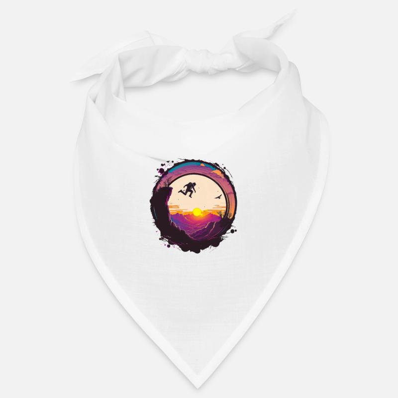 Base Jumping für einen Base Jumper Bandana