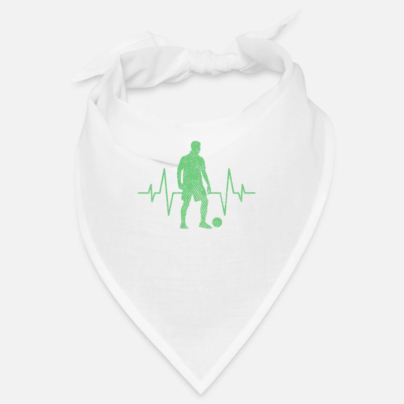 Fußball Herzschlag Bandana