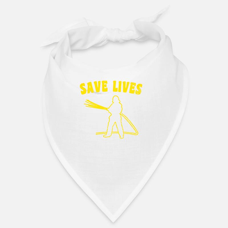Slogan des pompiers Bandana