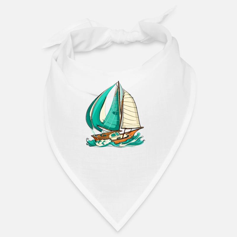 Bateau voilier voile Bandana