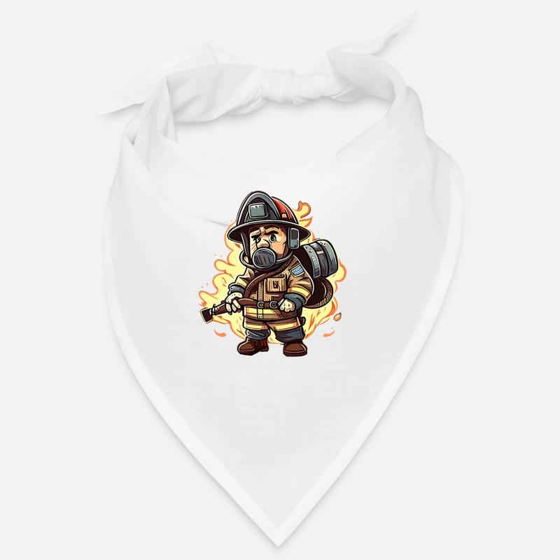 Fireman Cartoon style Bandana