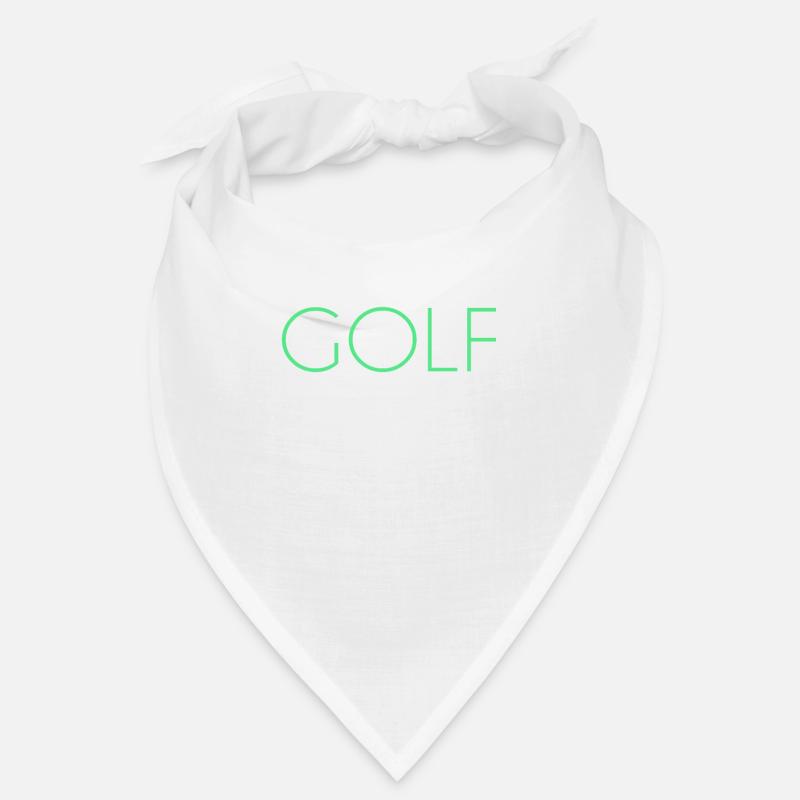 Golf Schriftzug Bandana