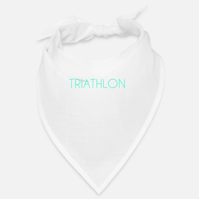 Triathlon Schriftzug Bandana