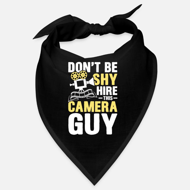 Don't Be Shy Hire This Camera Guy Bandana