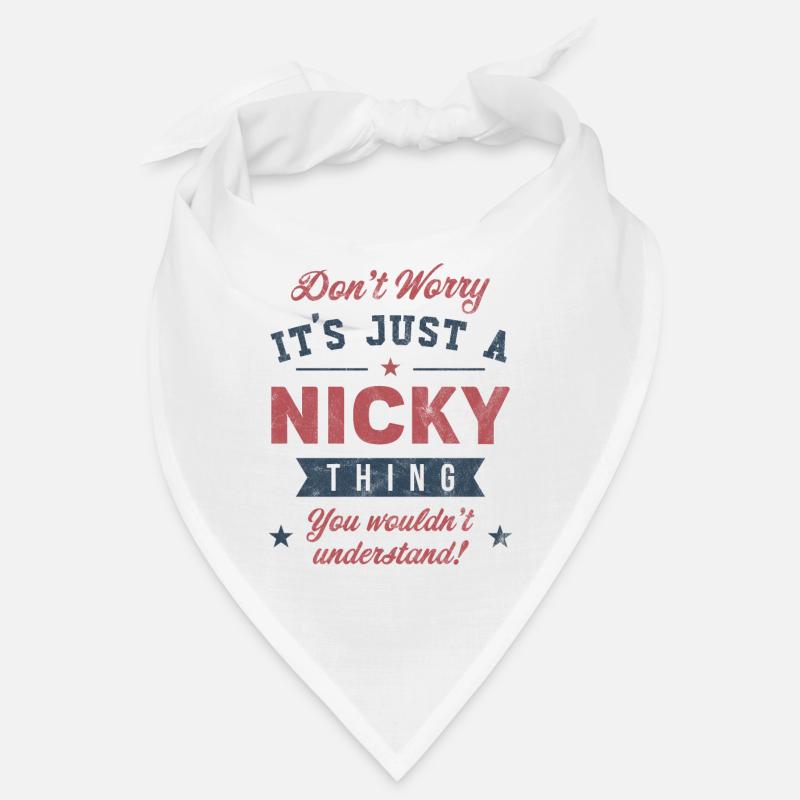 Es ist eine Nicky-Sache Bandana