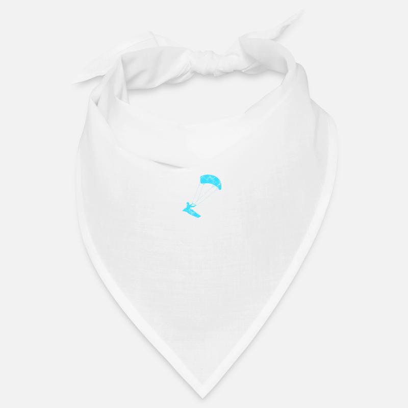 Kite Surfing King - Bandana - Weiß