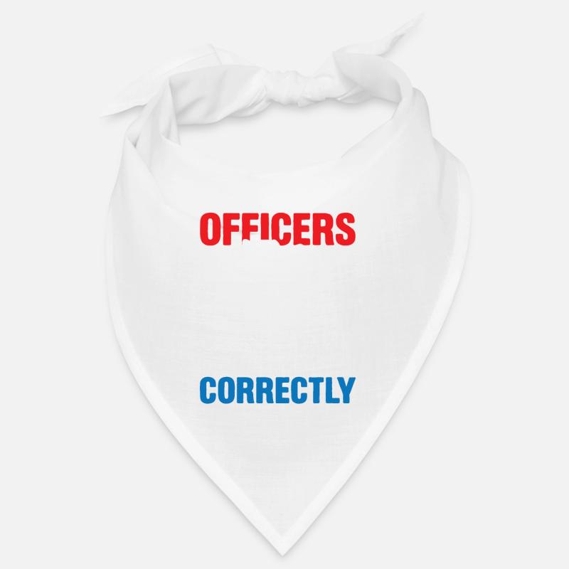 Correction Officer Do It Correctly Bandana